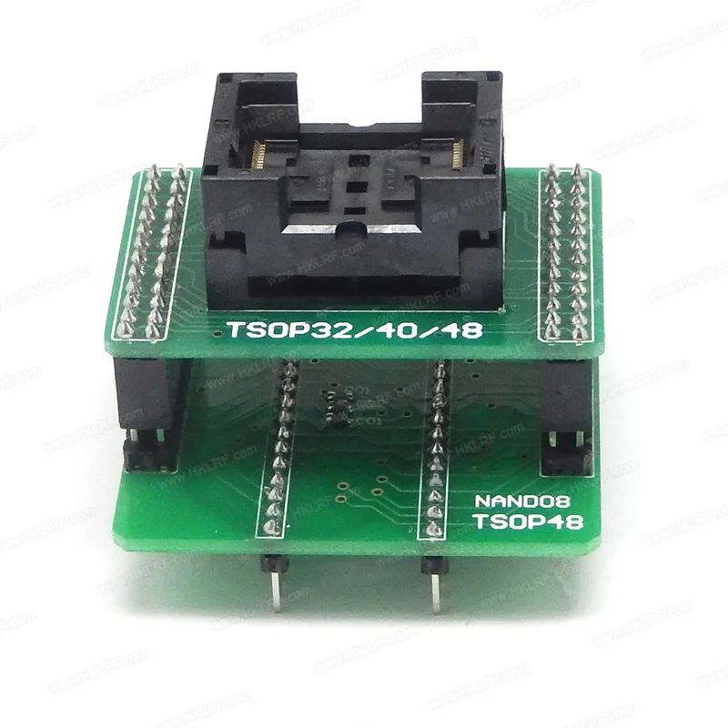 Xgecu лучшее качество TSOP48 адаптер для TL866ii плюс программист TSOP32/40/48 для DIP40 TSOP48 NAND разъем 0,5 мм