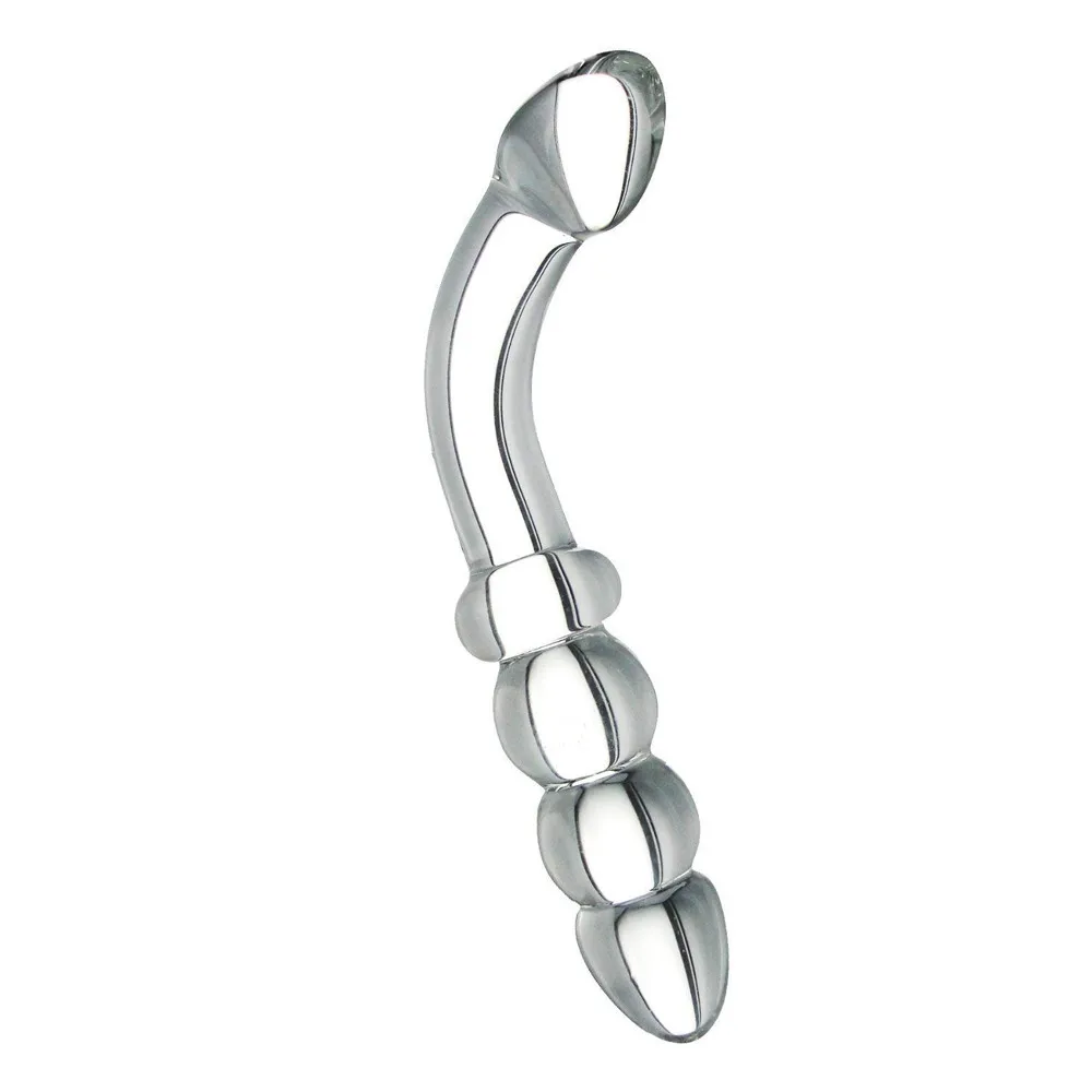 Анальная пробка Стеклянные секс-игрушки водонепроницаемый фаллоимитатор srt