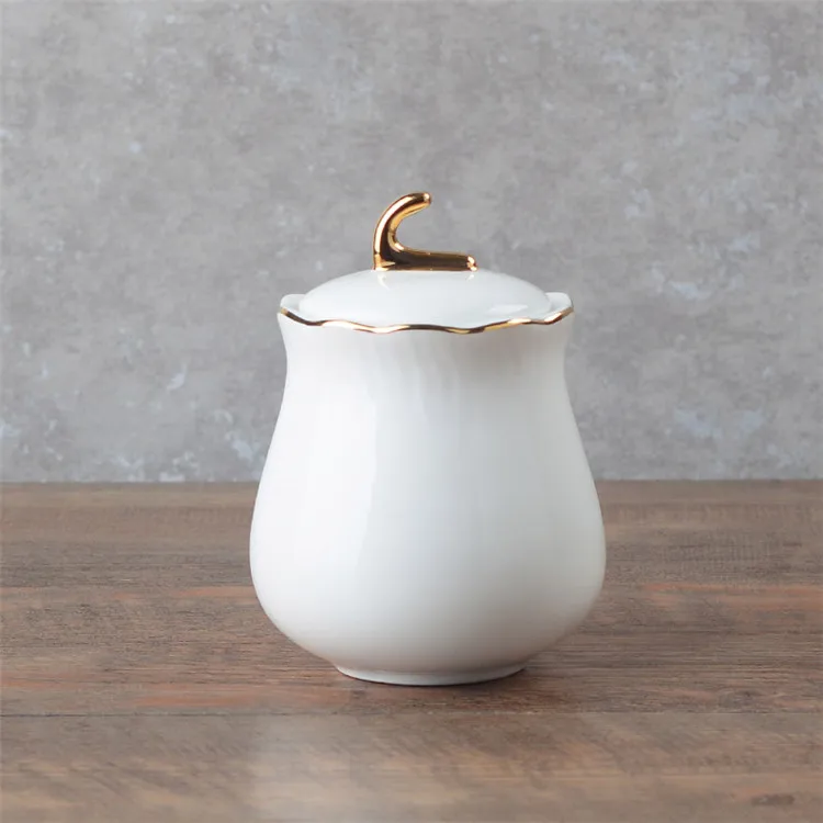 Sugar Bowl Европейский лаконичный кофейный сервиз из костяного фарфора, чайный сервиз, керамический чайник, сливочник, сахарница, чайный заварник, кофейная чашка, чайная чашка - Цвет: Sugar Bowl