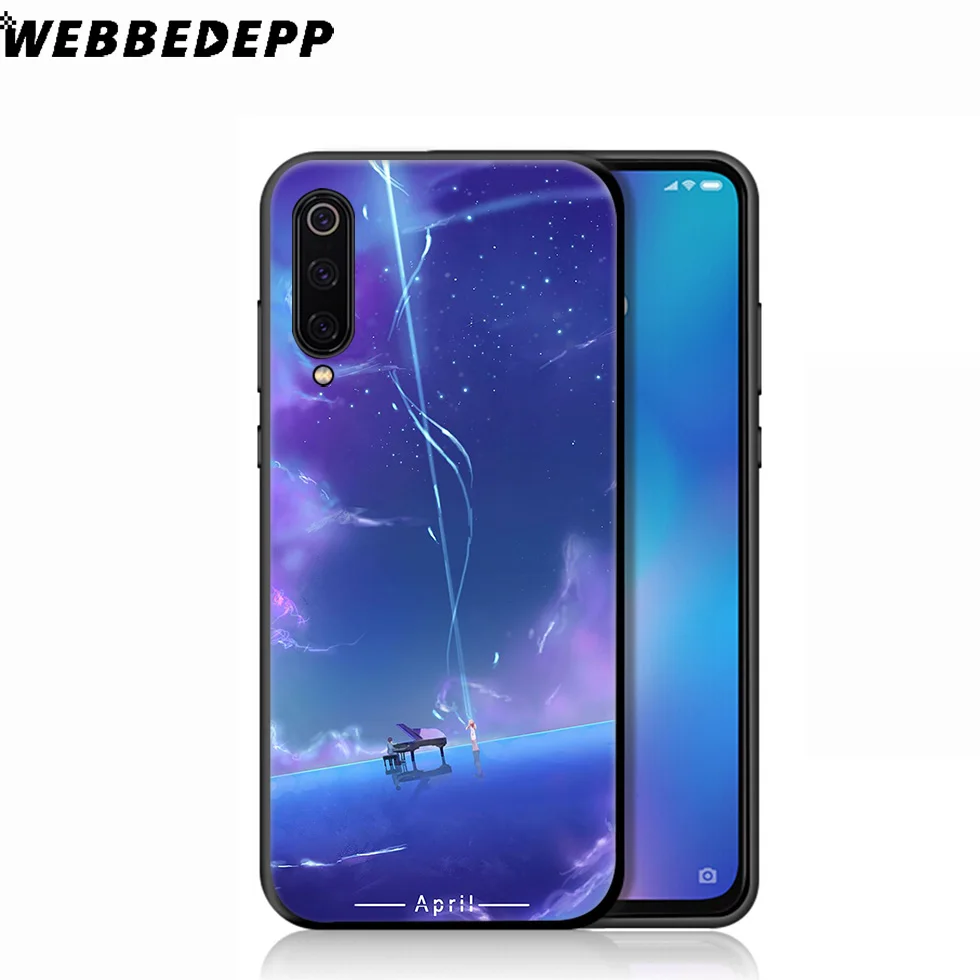 WEBBEDEPP April аниме мягкий чехол для Xiaomi Mi 9T 9 8 SE 6 A1 A2 A3 Lite MiA1 MiA2 MiA3 F1 MAX 3 Mi8 CC9E CC9 |