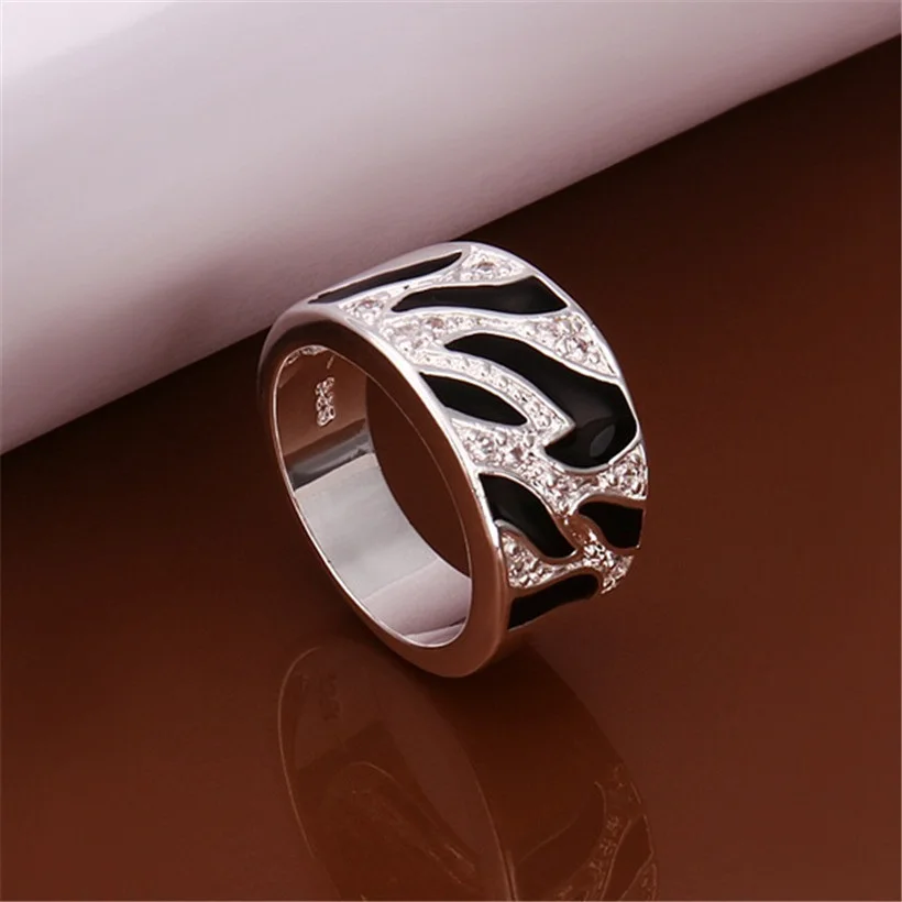 Женское кольцо с фианитом серебряное кристаллами|ring jewelry silver|jewelry goldenjewelry ring sizer |