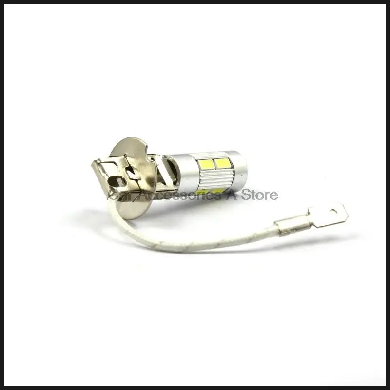 2 шт. H3 светодио дный 10SMD 5630 White High Мощность Туман дальнего света Лампа ДРЛ|Фара для