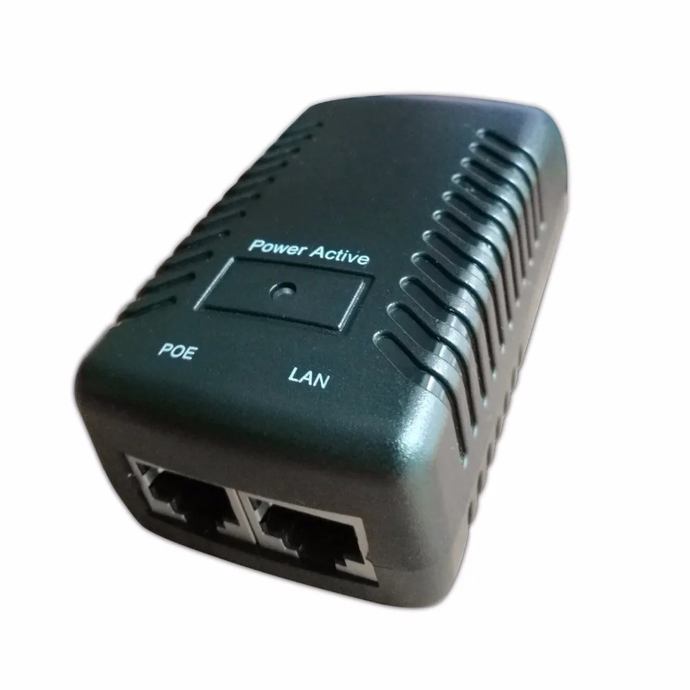 POE адаптер 48V 0.5A Poe источник питания для ip телефона Беспроводная IP точка cctv камера