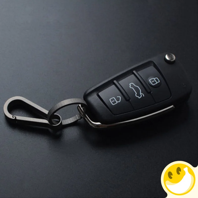 Держатель для автомобильных ключей из титанового сплава|key rings for car|key holder carring car |