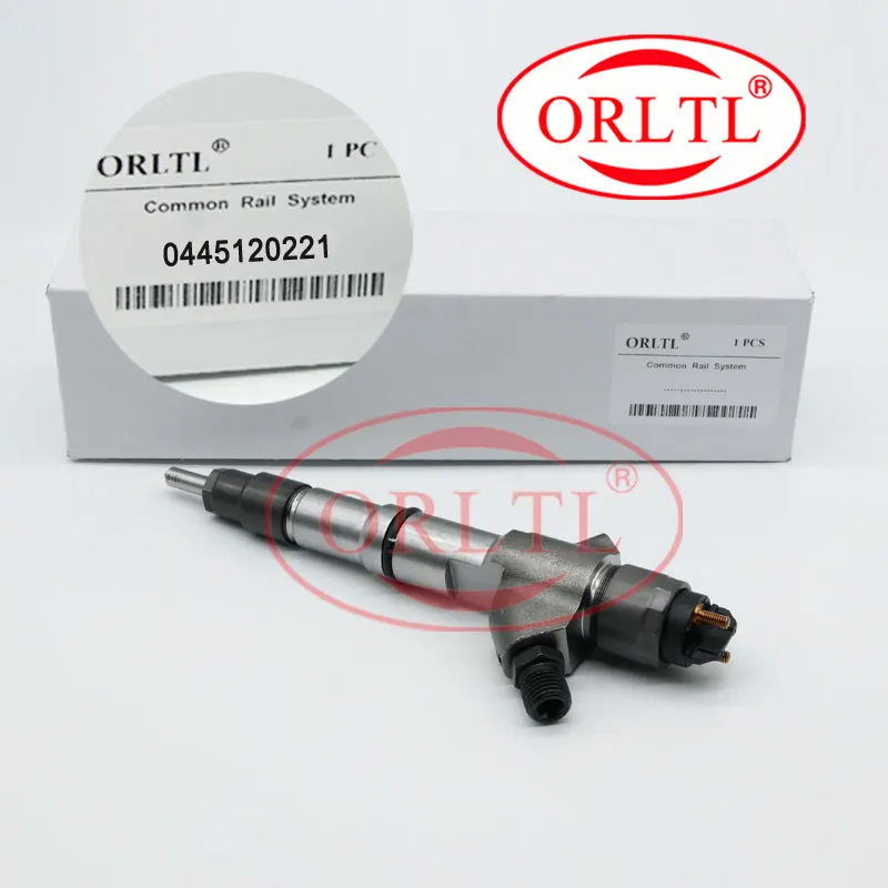 

ORLTL 0 445 120 221, 0445120221 Common Rail Injector 0445 120 221 For Shanqi Delong, Foton Sinotruck Weichai WD10 612600080971