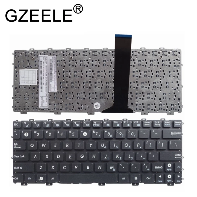 Новая клавиатура GZEELE US для ноутбука Asus Eee PC EPC 1015 1015PN 1015PW 1015BX 1015PX 1015PD 1015TX 1015CX 1011PX 1011CH
