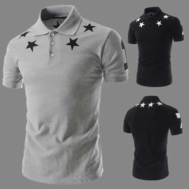 mens shirts with stars on them
