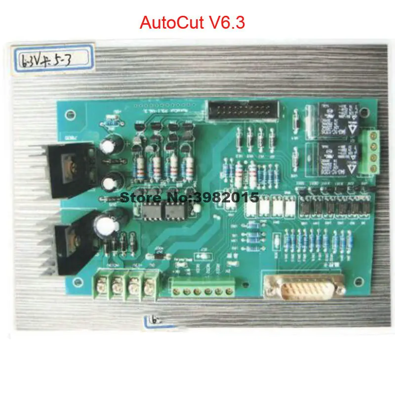 Оригинальная система управления Autocut карта V6.3 для станка средней скорости с ЧПУ