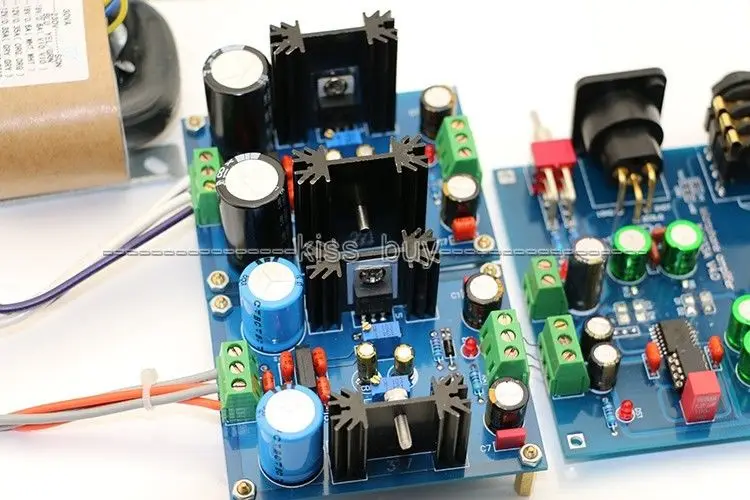 Блок питания LM317 LM337 с регулируемой фильтрацией комплекты регулятора напряжения