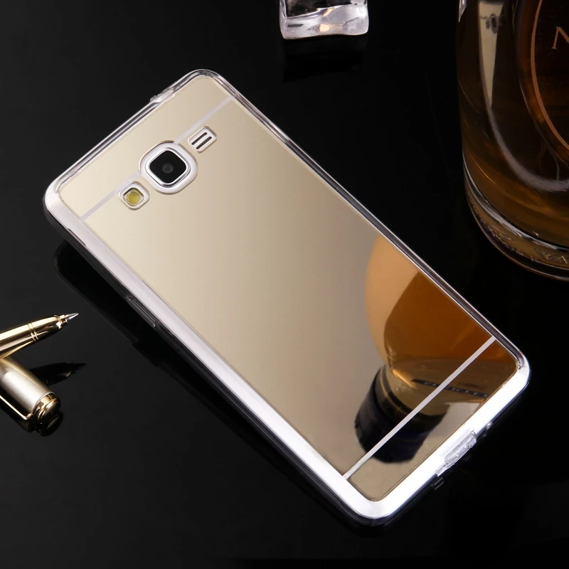 Для Samsung Galaxy A320 A5 A7 J1 J3 J5 J7 A8 2016 2017 J510 зеркальные Чехлы мягкая задняя крышка из ТПУ