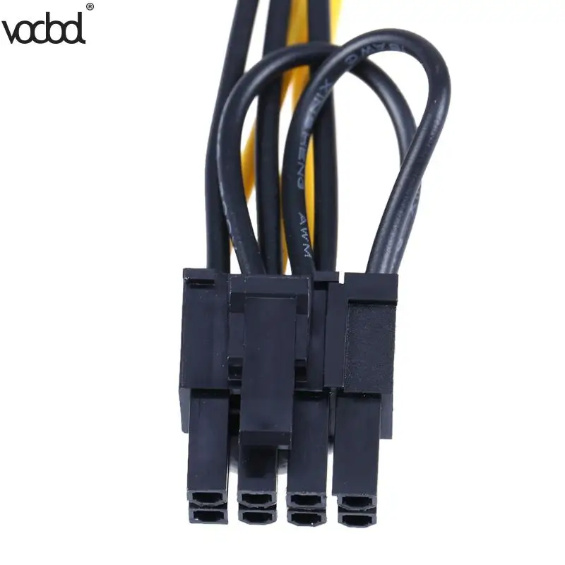 8 (6 + 2) Pin CPU Molex PC блок питания 20 см 6 pin к 2 PCI e Express графическая карта контактный
