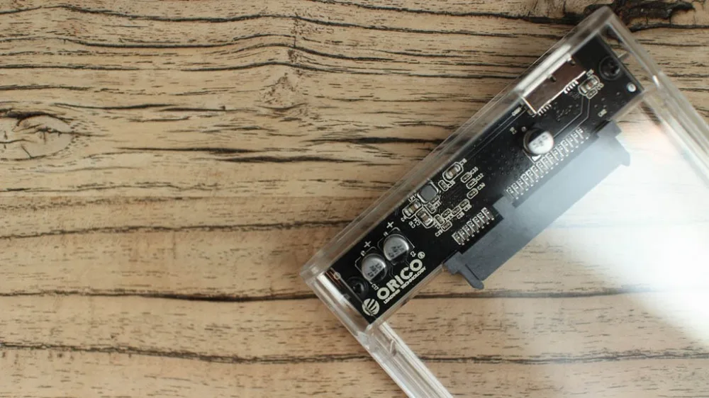 ORICO 2139U3 корпус жесткого диска 2,5 дюймов прозрачный USB3.0 корпус жесткого диска поддержка UASP протокол для 7-9,5 мм HDD