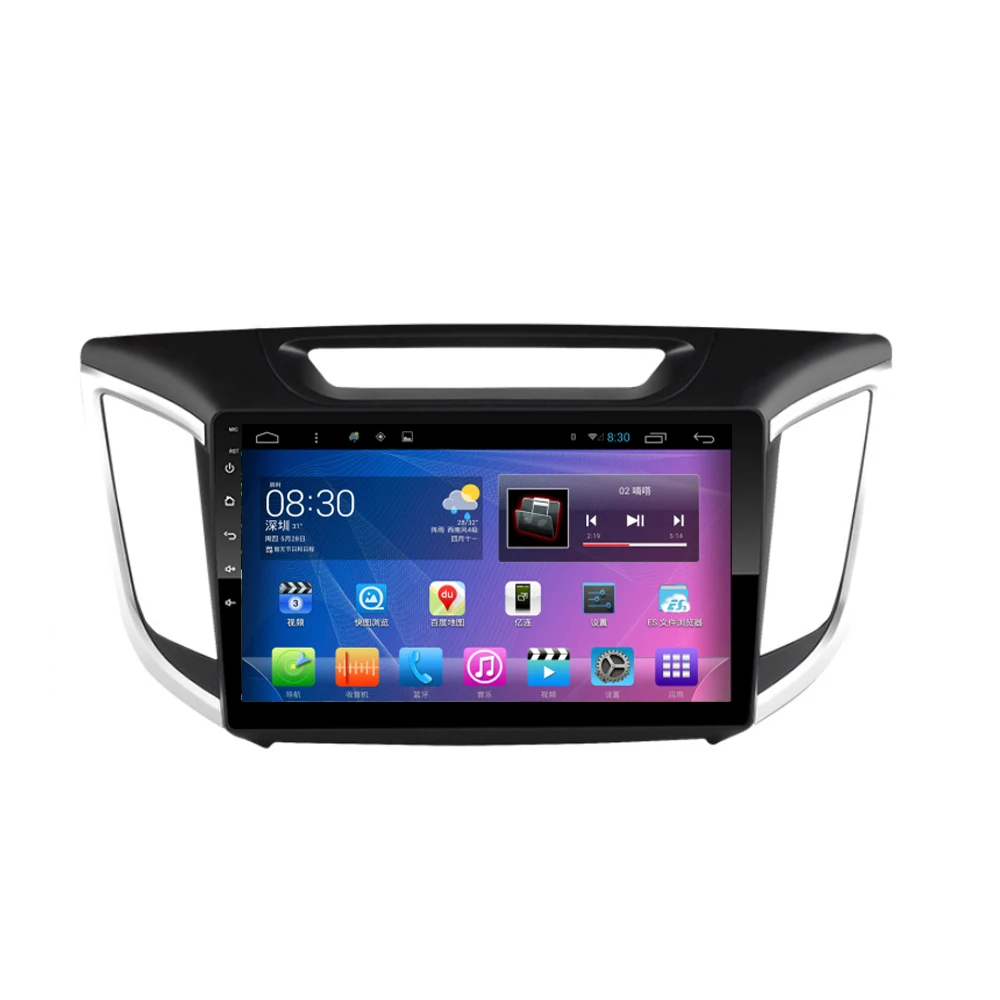 Android 9 автомобильный Радио gps навигация мультимедийный плеер для hyundai Creta IX25 Авторадио Стерео головное устройство