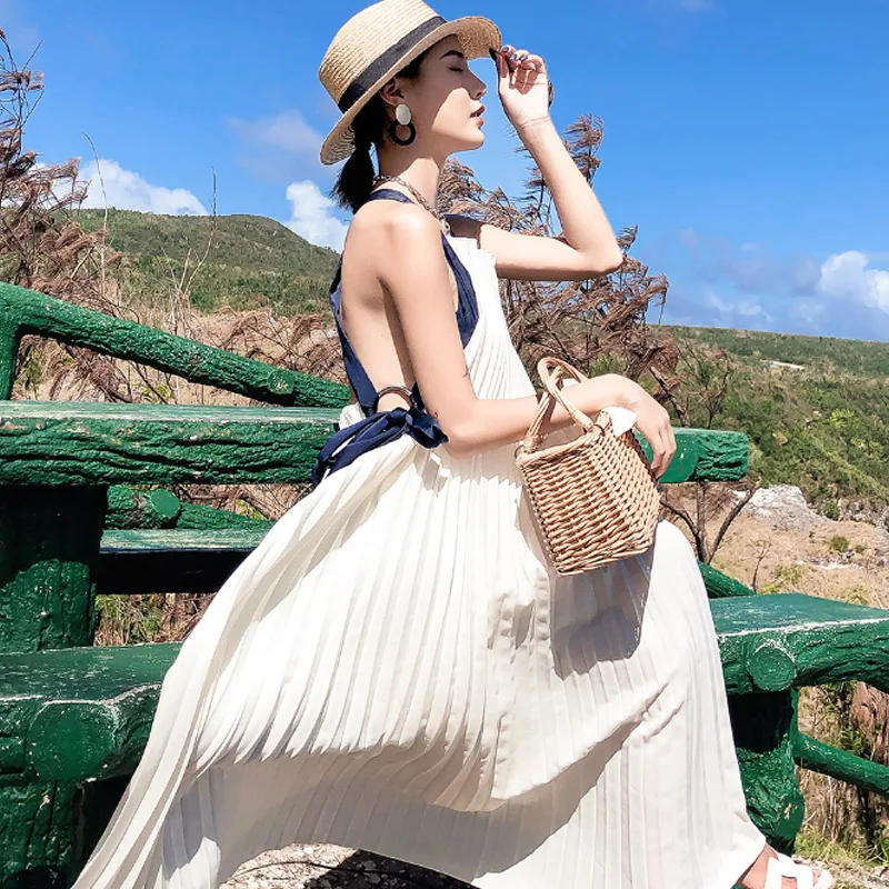 Летнее женское платье 2019 пикантные Винтаж облегающее элегантное в стиле бохо