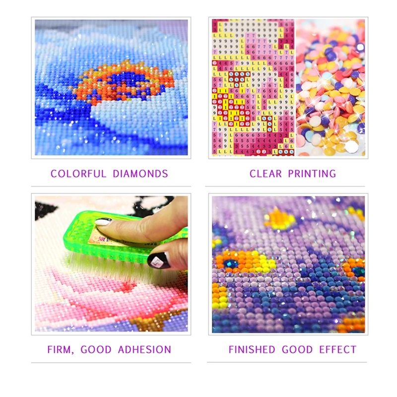 Новый вышивка стразами Забавный слон обезьянья овца Жираф животных Детская