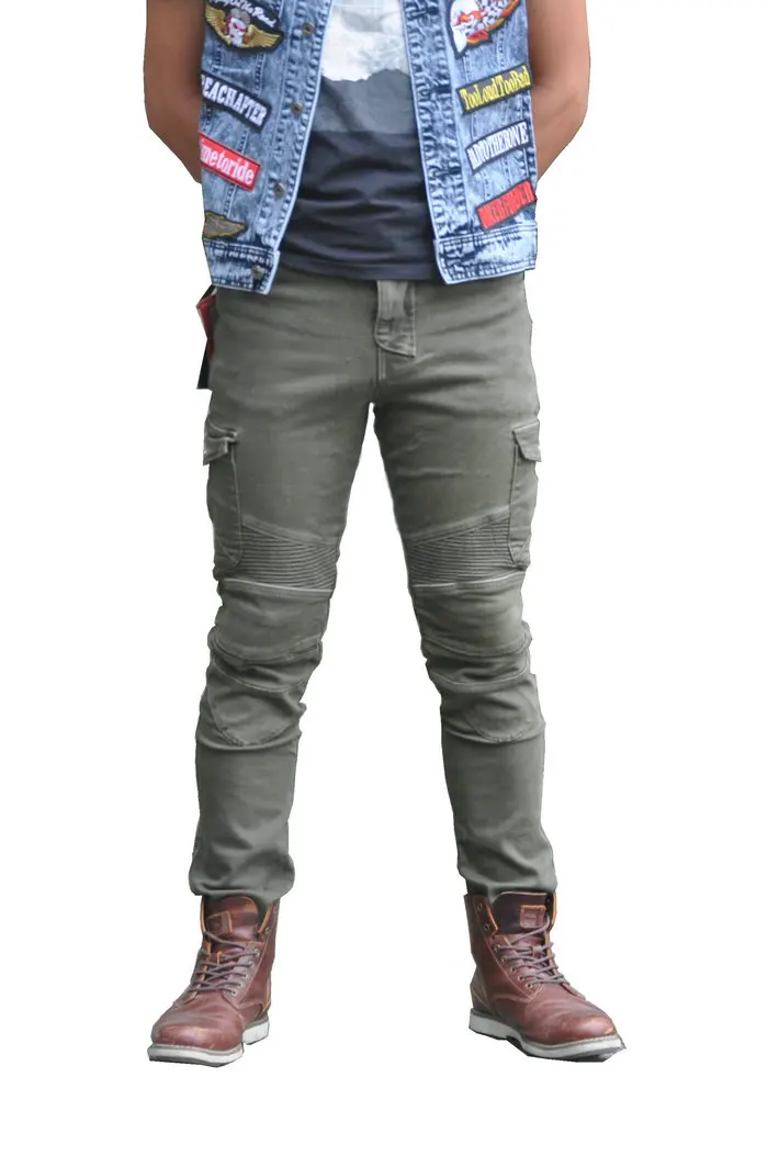 Новая мотоциклетная обувь брюки Для мужчин Moto Jeans мотоциклетные для верховой