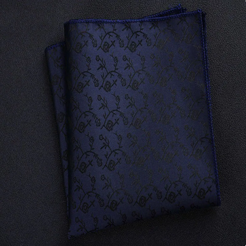Шарф шаль в горошек маленький цветок мужской полиэстер Шелковый носовой платок Карманный квадратный Выпускной Свадебное Полотенце Для сундуков носовой платок