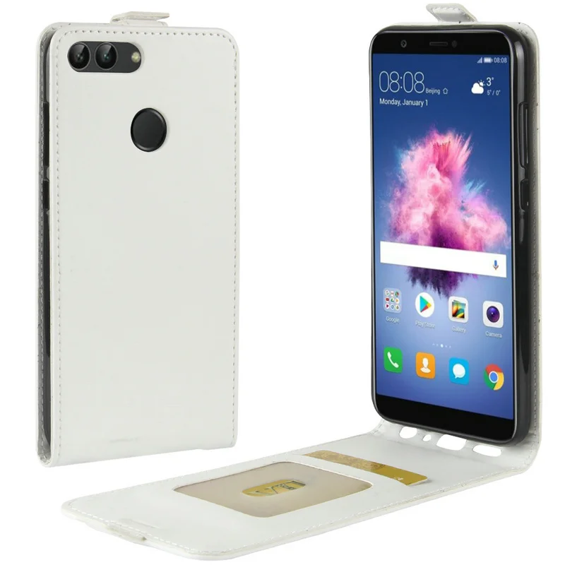 Кожаный чехол-книжка чехол для huawei P smart плюс FIG-LA1 FIG-LX1 FIG-LX2 FIG-LX3 nova lite 2 FIG-L21 бумажник чехол кожаный чехол>
