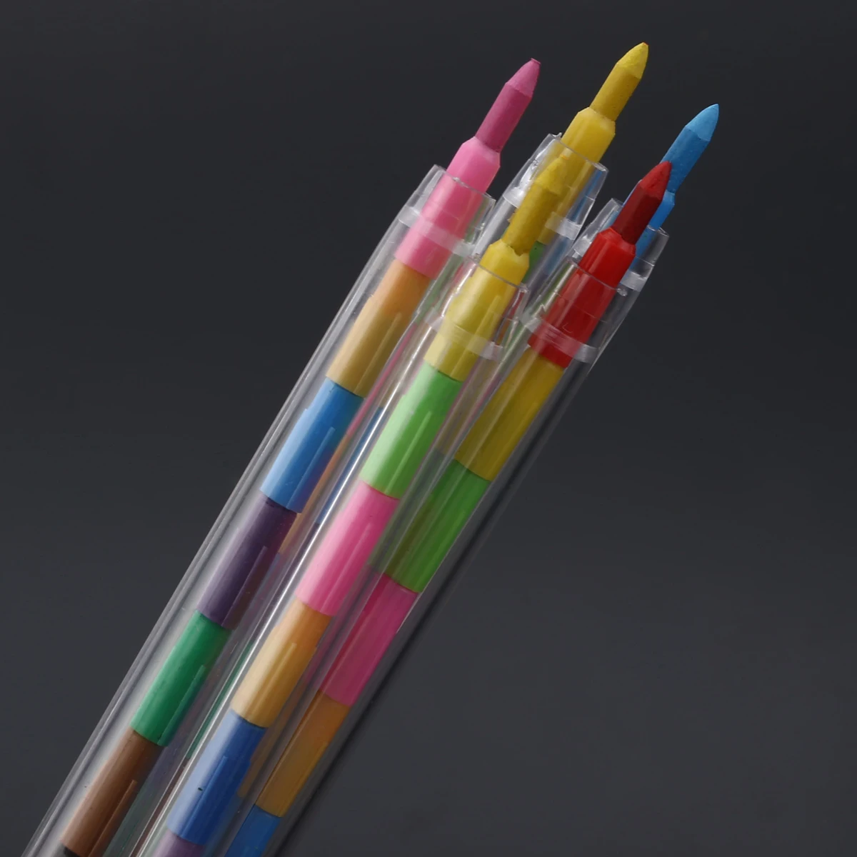 24pcs Colorful Drawing Crayons Graffiti Pen Kids Birthday Gift Party Loot Bag Fillers Drawing Pens DIY Pencil Drawing Supplies images - 6