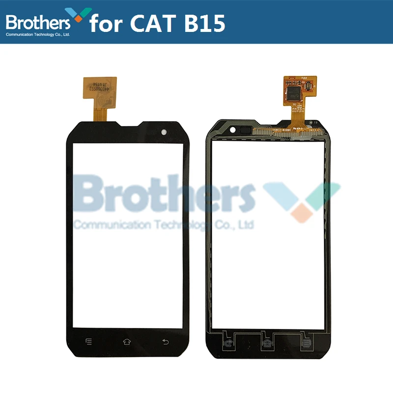 Дигитайзер сенсорного экрана для гусеницы CAT B15Q сенсорное стекло B15 переднее