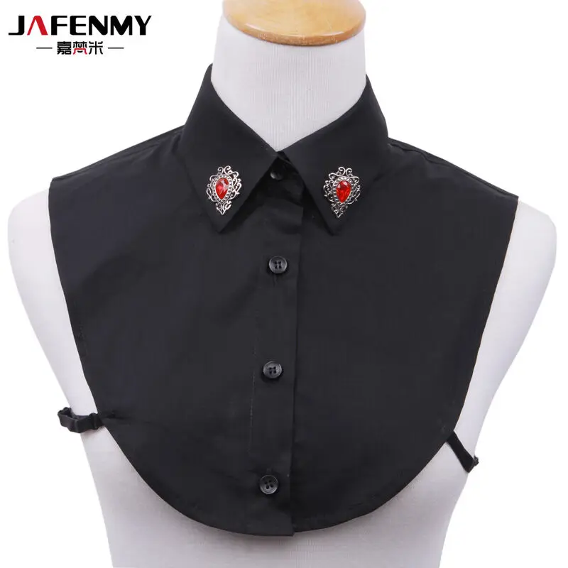 Новинка Модный женский свитер со съемным воротником воротник обманка винтажная