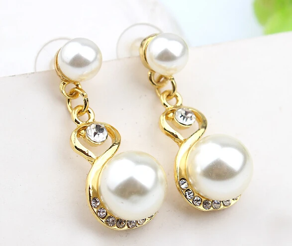 Женское Винтажное колье с крупными бусинами короткое металлическое ожерелье