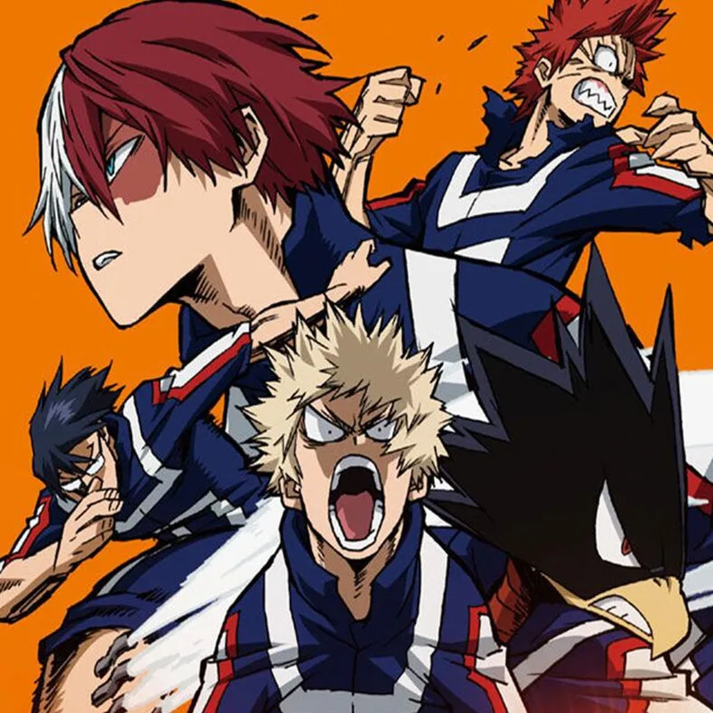 Мой герой academic Boku No Hero Akademia High School Izuku Midoriya Deku Katsuki Bakugou Tenya Iida школьная форма