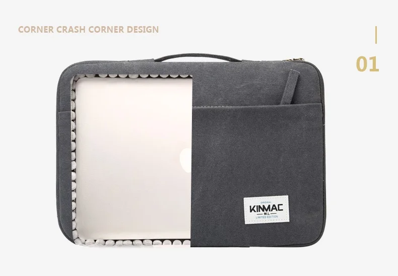 Бренд Kinmac сумка чехол для ноутбука 1", 13", 1", 15", 15,", сумка для MacBook Air Pro 13,3, 15,4 KS018