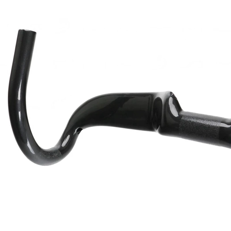 Руль велосипеда из углеродного волокна TOSEEK изогнутый матовый блеск 400/420440|road bike