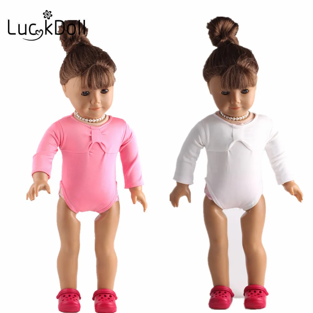 LUCKDOLL милая кукла в купальнике подходит для 18 дюймов Американский 43 см детская