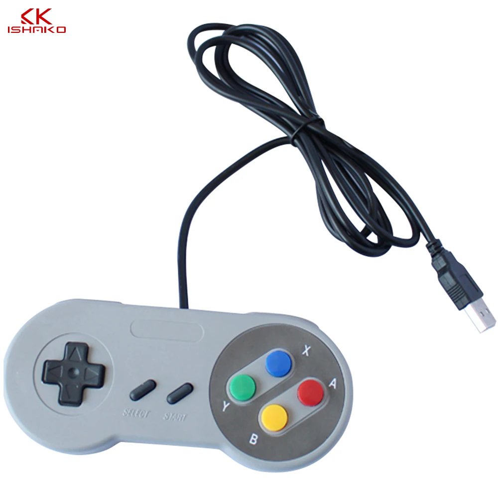 

USB2.0 Controller For Super Nintendo Snes Classic Wired PC Super Snes Controller USB
