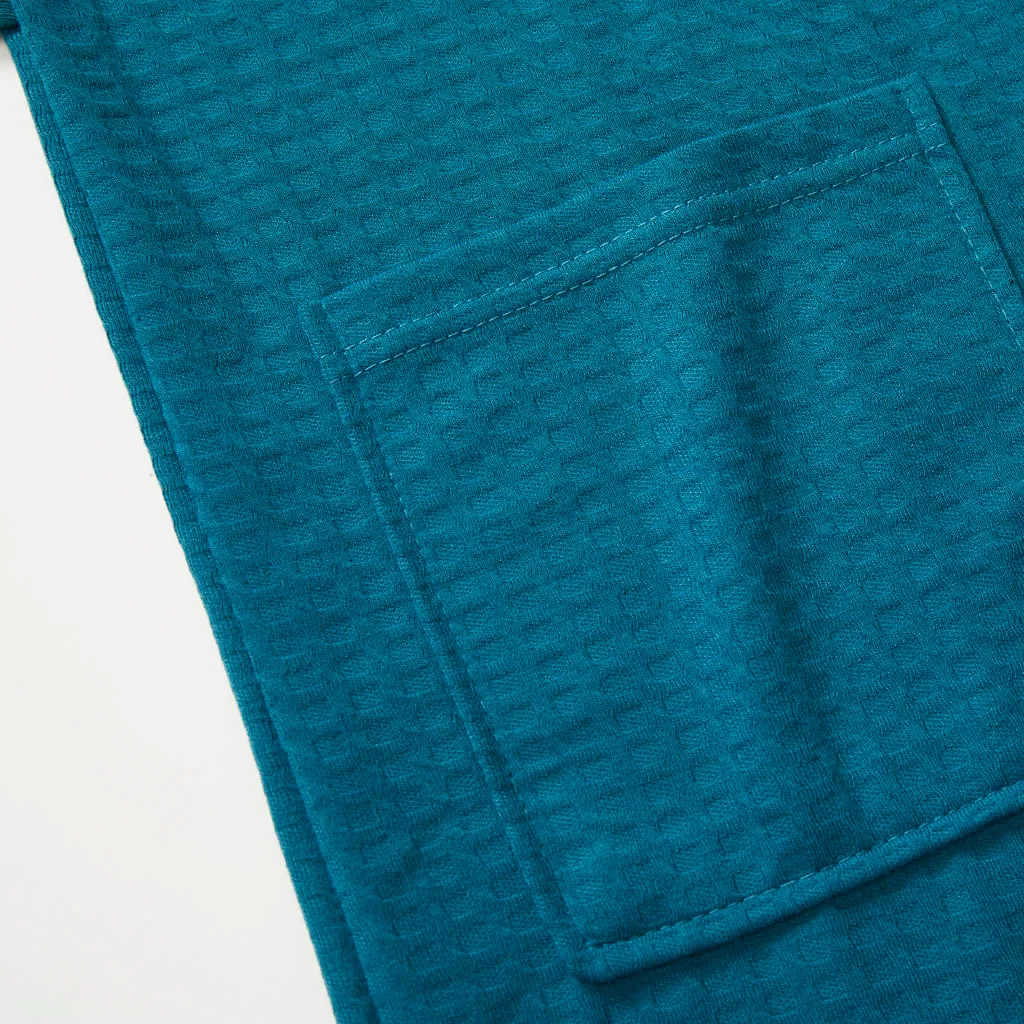 MUQGEW пижамы для мужчин, халат, мужские ночные рубашки, мужские хлопковые летние сексуальные, средней длины, вафельные, тонкие, мужские, туника, халат# G4