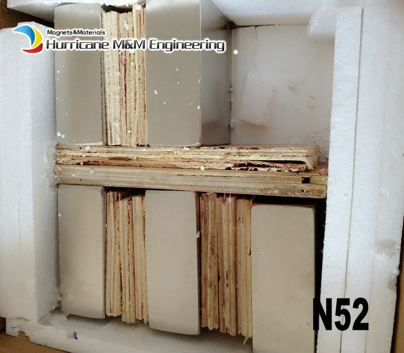 Магнитный блок KING N52 NdFeB 100x100x50 мм 541 кг сверхмощный Неодимовый Постоянный магнит