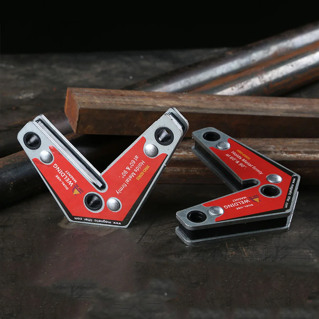 2 шт. двойного назначения сильный сварочный угловой магнит/Неодимовый магнитный