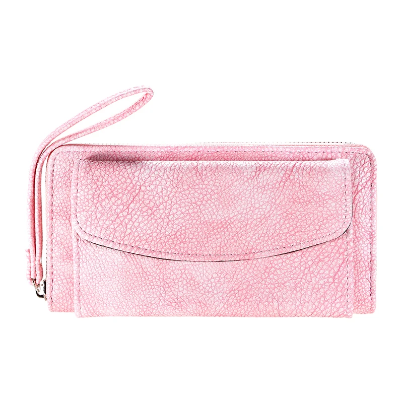 Большой женский кошелек из искусственной кожи для монет роскошный фирменный