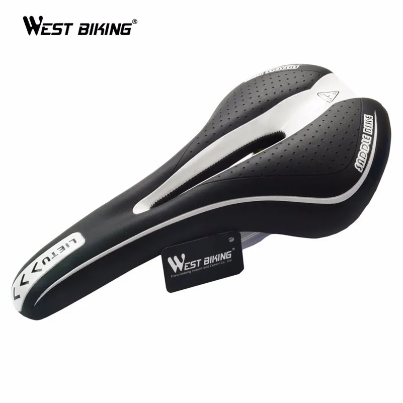WEST BIKING, велосипедное седло, силиконовое, нескользящее, для горного велосипеда, подушка на заднее сиденье, силикагель, спортивное, Asiento, Bicicleta, велосипедное седло