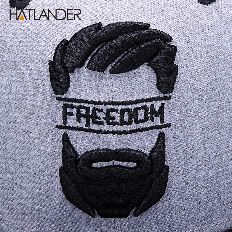 HATLANDER оригинальная Кепка snapback для мужчин с плоским краем бейсбольные кепки