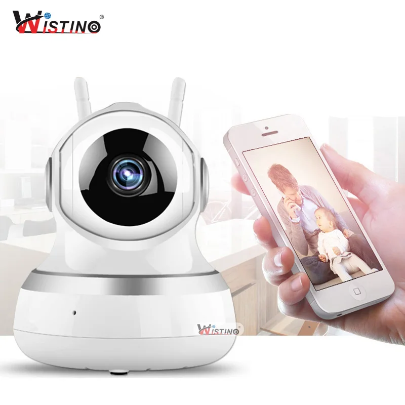 Wistino CCTV WI FI IP Камера Full HD 720 P видео монитор наблюдения P2P охранных Видеоняни и