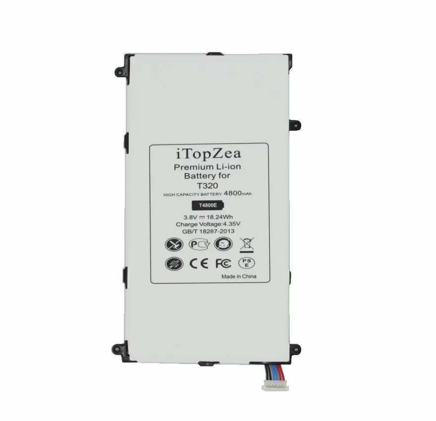 ITopZea 3x480 0 мА ч/18.24Wh T4800E запасная аккумуляторная батарея для Samsung Galaxy Tab Pro 8 4 дюймов