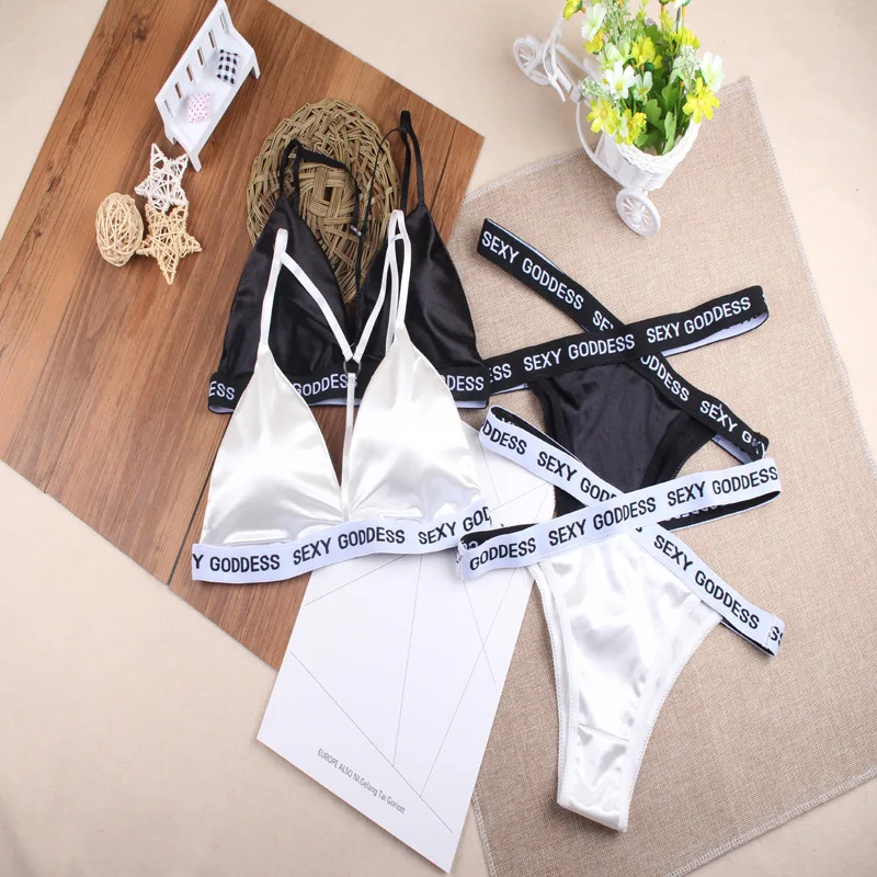 Женский раздельный купальник бикини с английским алфавитом пляжный праздничный