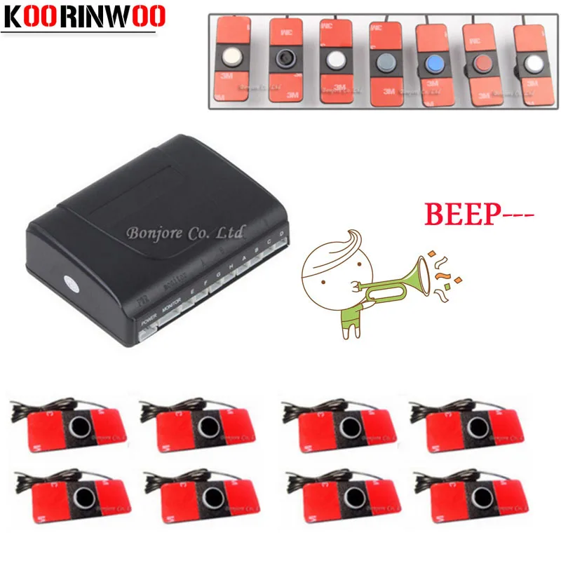 Система парковки Koorinwoo 8 радаров с динамиком|car parking|parking sensorcar parking sensor |