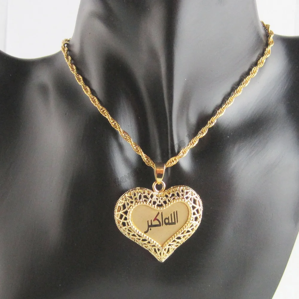 Цепочка с подвеской в форме сердца из желтого золота 24 дюйма|rope necklace|necklace necklaceyellow