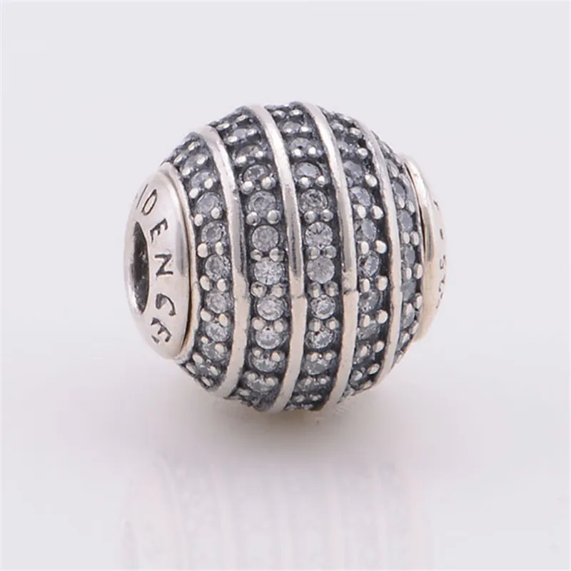 Fits Pandora Essence Collection Bracelet Genuine 925 Sterling Silver Confidence Charm Small Hole Beads for Jewelry Making kralen | Украшения