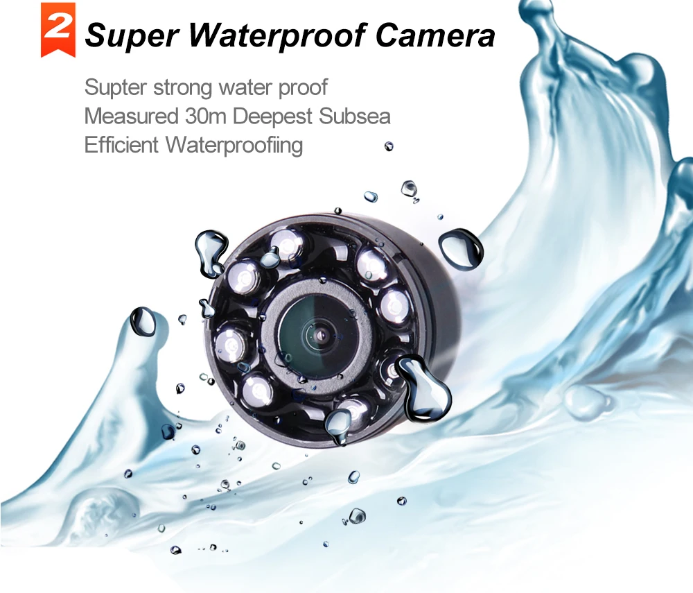720P 1MP 8 IR светодиодный HD 1000TVL 3,5 ''цветной ЖК-монитор для подводной съемки со льдом, видео камера для рыбалки, система визуального видео-эхолота, Fishcam
