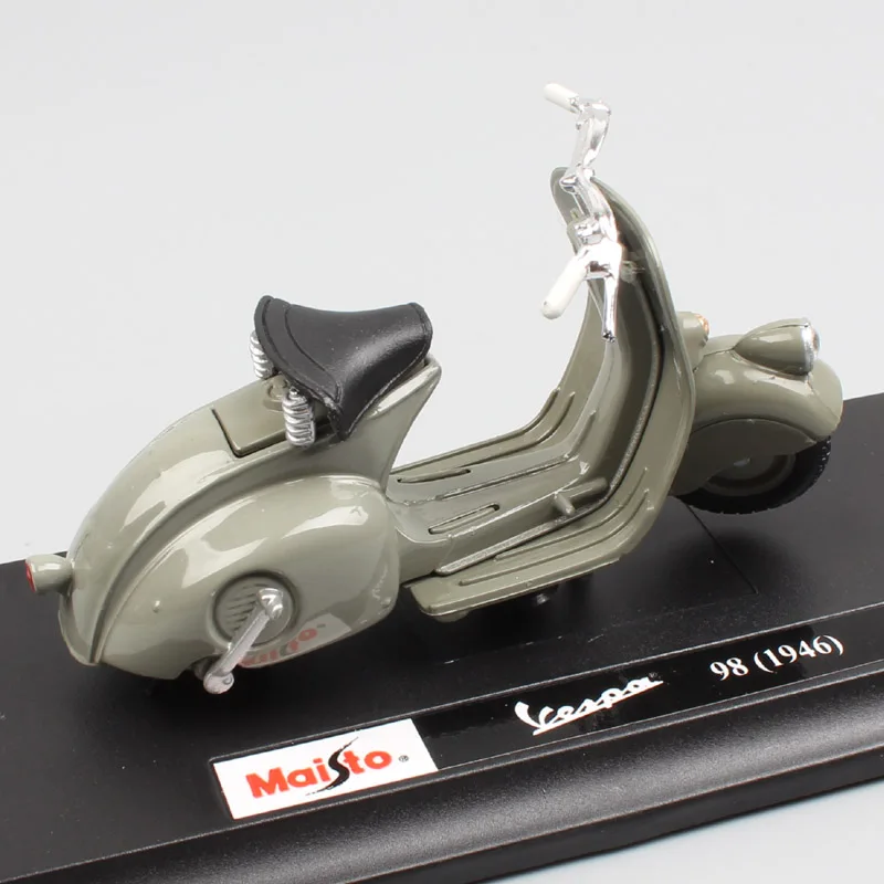 1/18 масштаб maisto Винтаж Римский праздник Piaggio Vespa 98 1946 125 мотороллер Мотоцикл Велосипед металлическая литая игрушка модель для ребенка