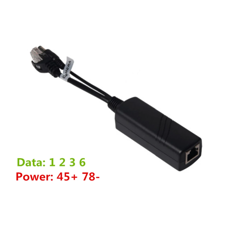 YiiSPO SPOE 24V вход 12V Выход POE сплиттер 100meterstransmission для ip камеры не нужен адаптер