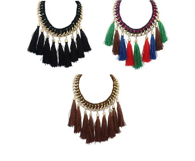 CX110888new style 2 colors oil drop zinc alloy statement choker chunky necklace jewelry for women | Украшения и аксессуары