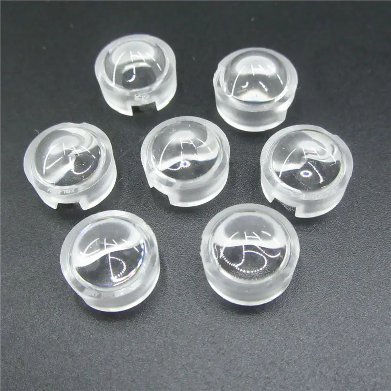 13mm 1W 3W Mini LED Lens 15 30 45 60 90 100 Degree for IR CCTV PCB Convex Acrylic With Holder Reflector Collimator | Инструменты