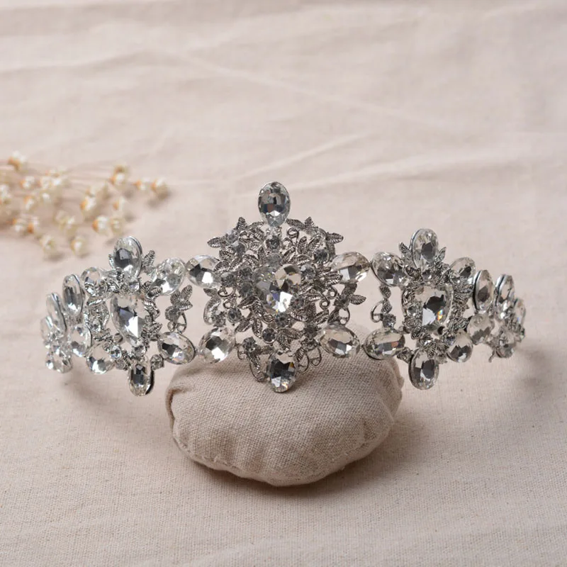 Тиара novia любовь корона горный хрусталь двойное остекление свадьба тиара бижу