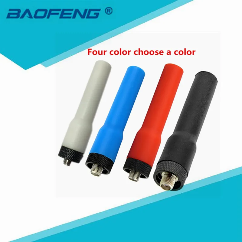 2 шт. Горячие Мини Мягкий SMA F SF20 антенны радио двухдиапазонный УКВ/UHF 144/430MHz BAOFENG UV 5R